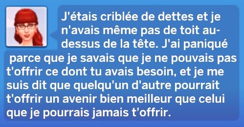 Notif explications parent abandon