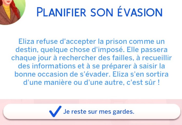 Popup planifier son évasion