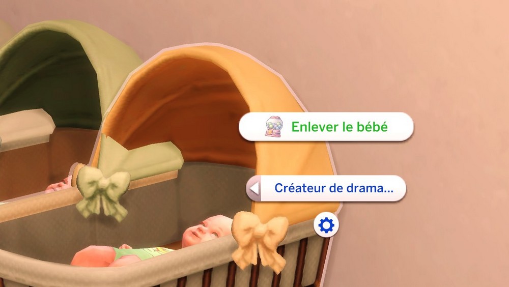 Voler bébé mod Sims 4
