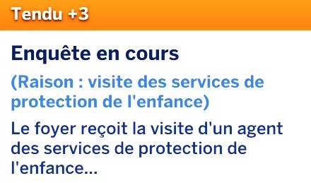 Buff enquête en cours