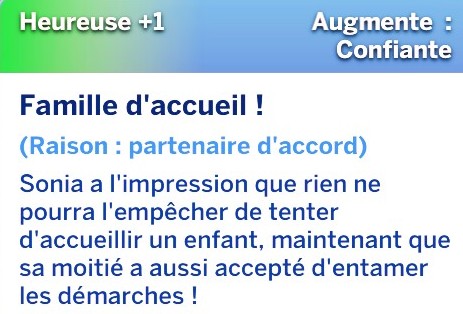 Buff famille d'accueil partenaire d'accord mod sims 4
