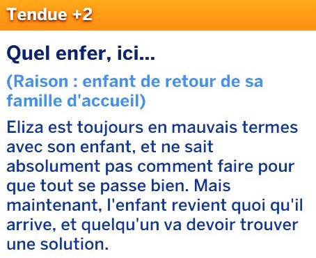 Buff parent retour négatif