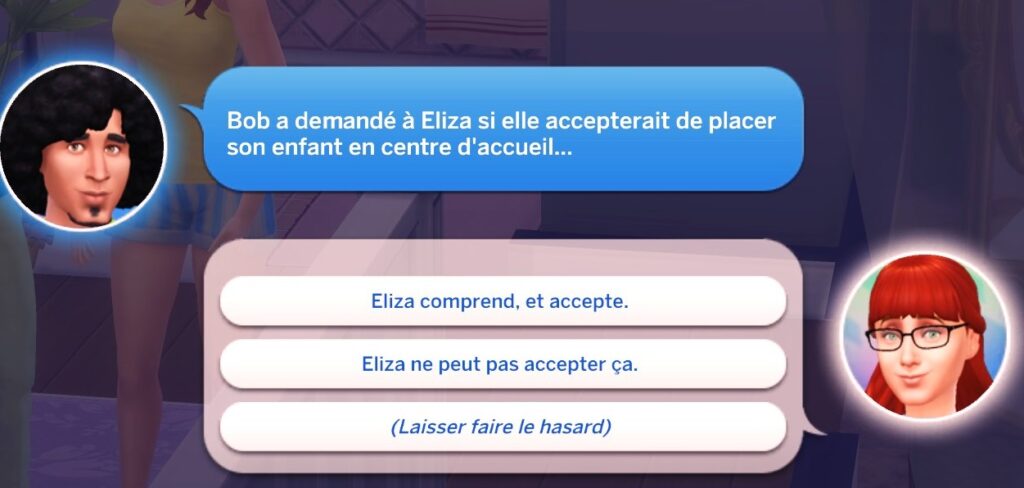 Popup demande partenaire placer enfant centre d'acceuil