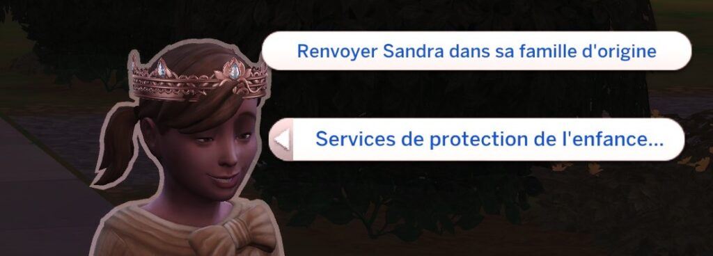 Renvoyer enfant famille d'origine