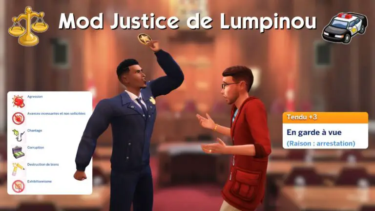 Law and disorder mod justice mod sims 4 Lumpinou Thumbnail