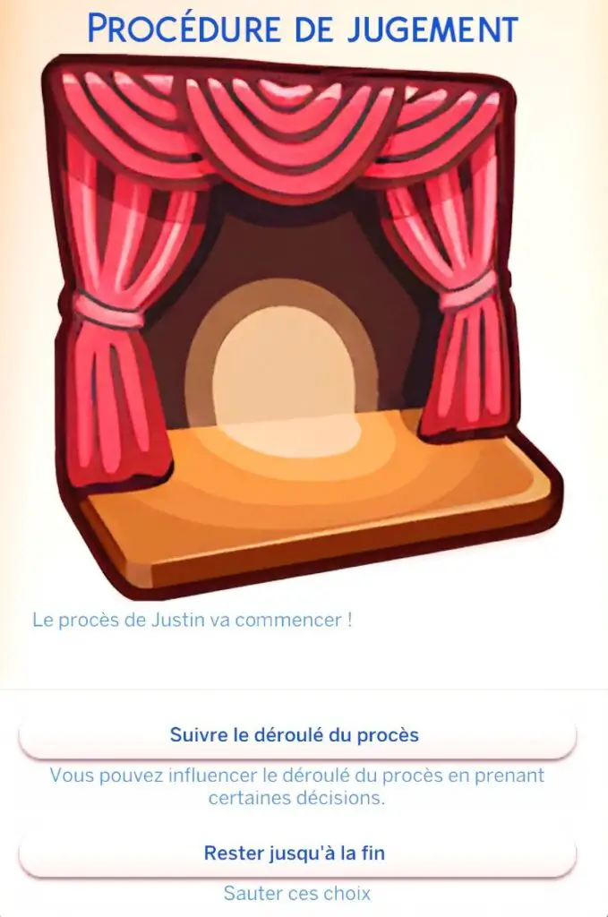 Procédure de jugement