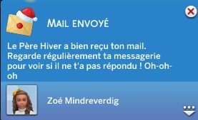 Notif mail envoyé